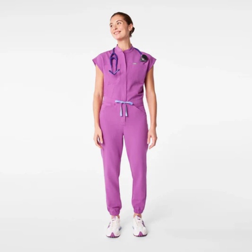 🎀Figs🎀 Rafaela jumpsuit ultraberry